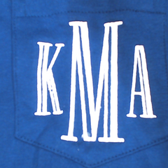 BLOOPER CLOTHING: Monogrammed America T-Shirt