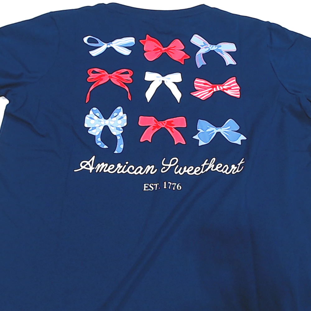 BLOOPER CLOTHING: Monogrammed America T-Shirt