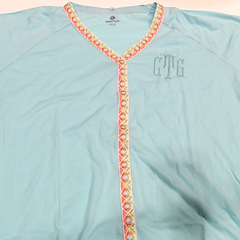 BLOOPER CLOTHING: Monogrammed Accent Cover Up