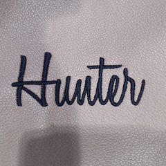 BLOOPER BAG: Monogrammed Saddlebag