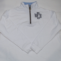 BLOOPER CLOTHING: Monogrammed Quarter Zip Sweatshirt