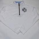 BLOOPER CLOTHING: Monogrammed Quarter Zip Sweatshirt