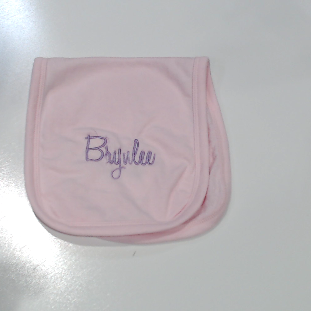 BLOOPER KIDS: Monogrammed Baby Terry Burp Cloth