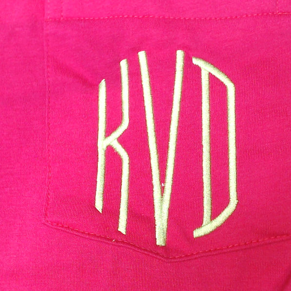 BLOOPER CLOTHING: Monogrammed Long Sleeve Shirt