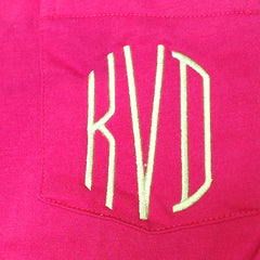 BLOOPER CLOTHING: Monogrammed Long Sleeve Shirt
