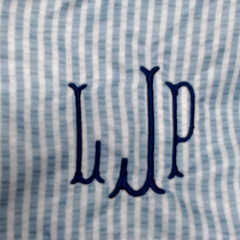 BLOOPER KIDS: Monogrammed Boys Swim Trunks