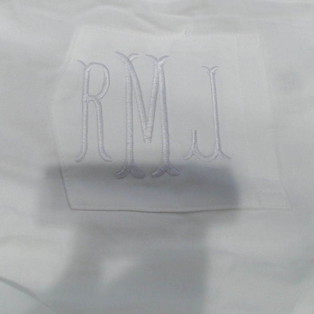 BLOOPER CLOTHING: Monogrammed Button Down Tunic