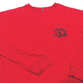BLOOPER CLOTHING: Monogrammed Long Sleeve Shirt