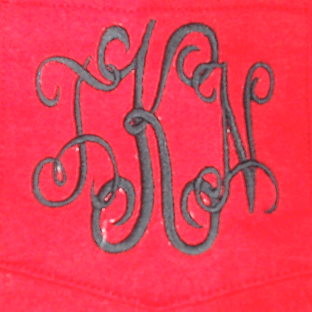 BLOOPER CLOTHING: Monogrammed Long Sleeve Shirt