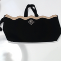 BLOOPER BAG: Monogrammed Wavy Top Weekender