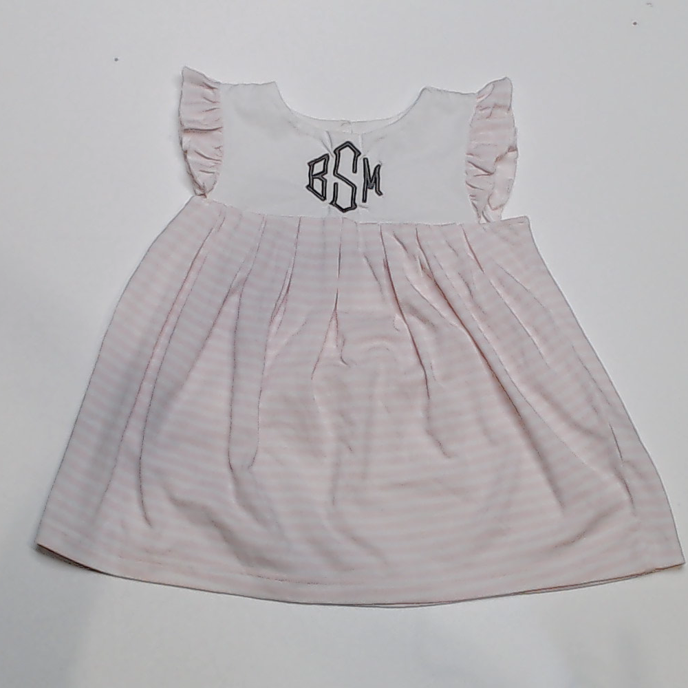 BLOOPER CLOTHING: Monogrammed Sunday Dress
