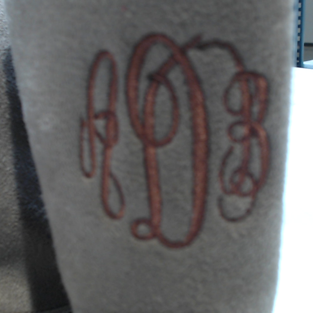 BLOOPER KIDS: Monogrammed Kids Sherpa Tie Booties