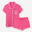 Monogrammed Classic Sleep Set | Hot Pink