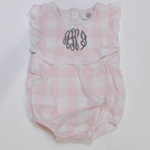 BLOOPER KIDS: Monogrammed Baby Soft Jersey Bubble
