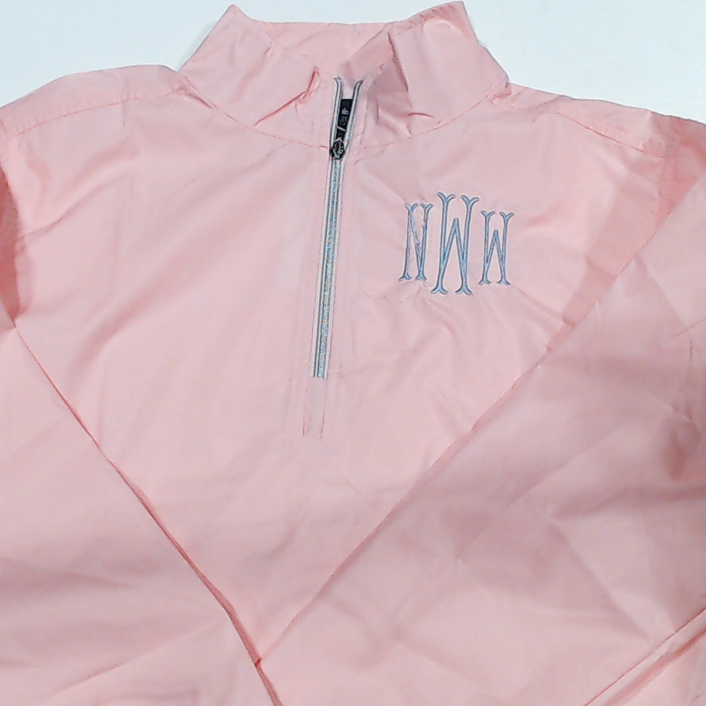 BLOOPER CLOTHING: Monogrammed Windbreaker Pullover