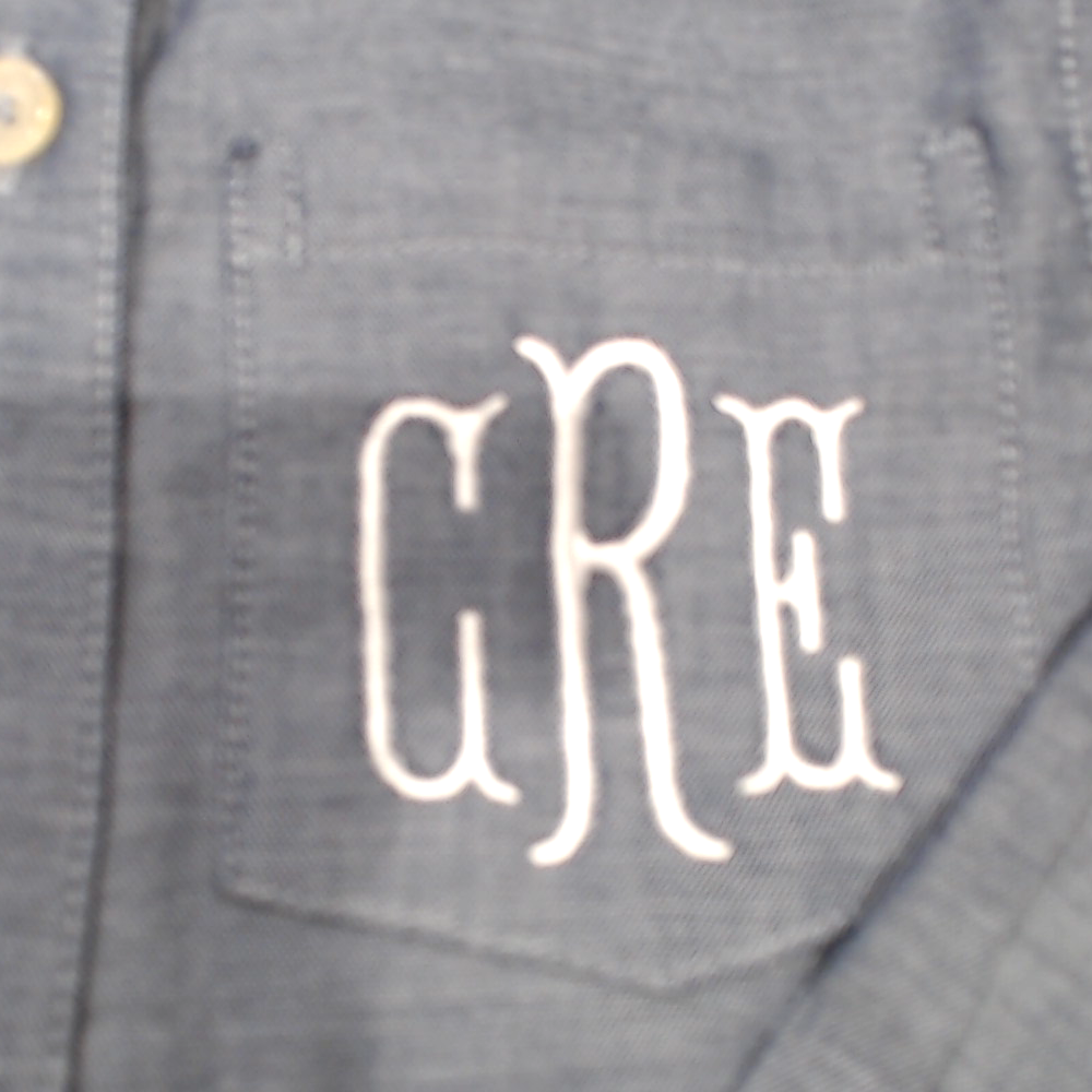BLOOPER KIDS: Monogrammed Kids Button Down Tunic