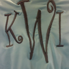 BLOOPER SWIM: Monogrammed Beach Cover Up