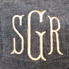 BLOOPER KIDS: Monogrammed Kids Button Down Tunic