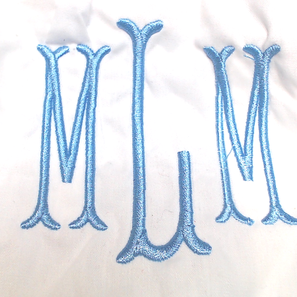 BLOOPER KIDS: Monogrammed White Eyelet Baby Bloomers