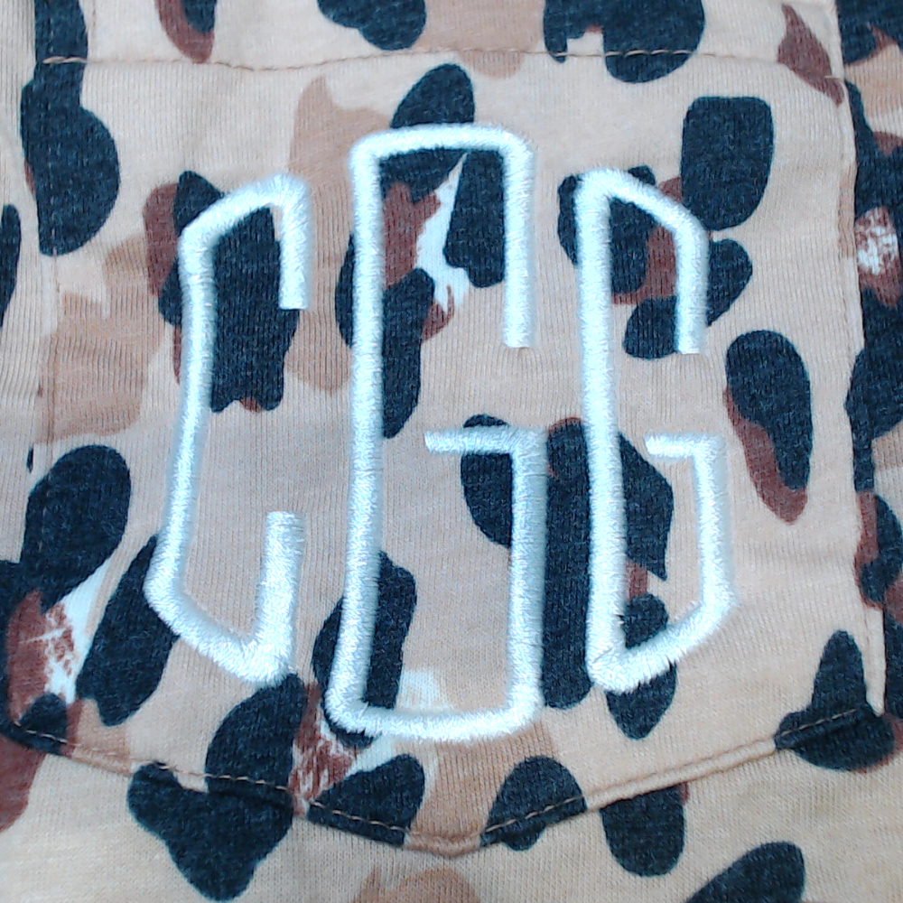 BLOOPER CLOTHING: Monogrammed Long Sleeve Shirt