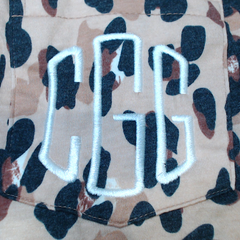 BLOOPER CLOTHING: Monogrammed Long Sleeve Shirt