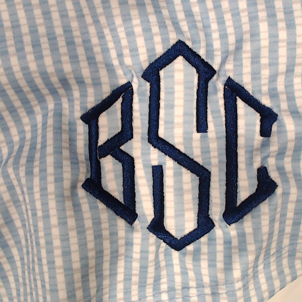 BLOOPER CLOTHING: Monogrammed Skort