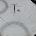 BLOOPER CLOTHING: Monogrammed Quarter Zip Sweatshirt