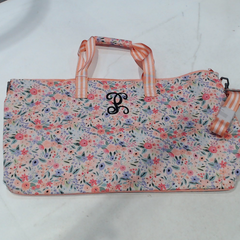 BLOOPER BAG: Monogrammed Weekend Bag