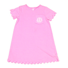 BLOOPER KIDS: Monogrammed Kids Scalloped Dress