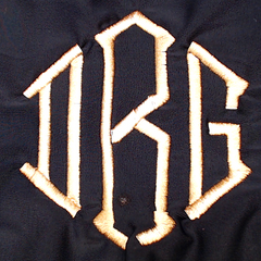BLOOPER SWIM: Monogrammed High Neck Tankini