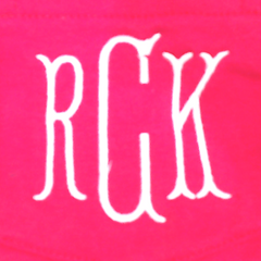 BLOOPER KIDS: Monogrammed Kids Short Sleeve Shirt