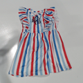 BLOOPER KIDS: Monogrammed Girls Ruffle Dress