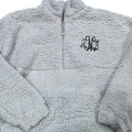 BLOOPER CLOTHING: Monogrammed Sherpa Pullover