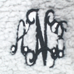 BLOOPER CLOTHING: Monogrammed Sherpa Pullover