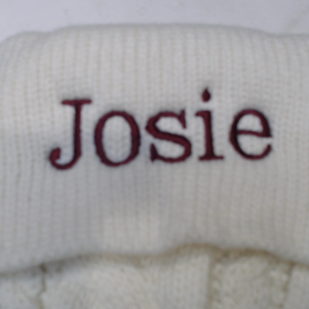 BLOOPER ACCESSORY: Personalized Christmas Stocking
