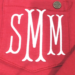 BLOOPER CLOTHING: Monogrammed Crewneck Sweatshirt