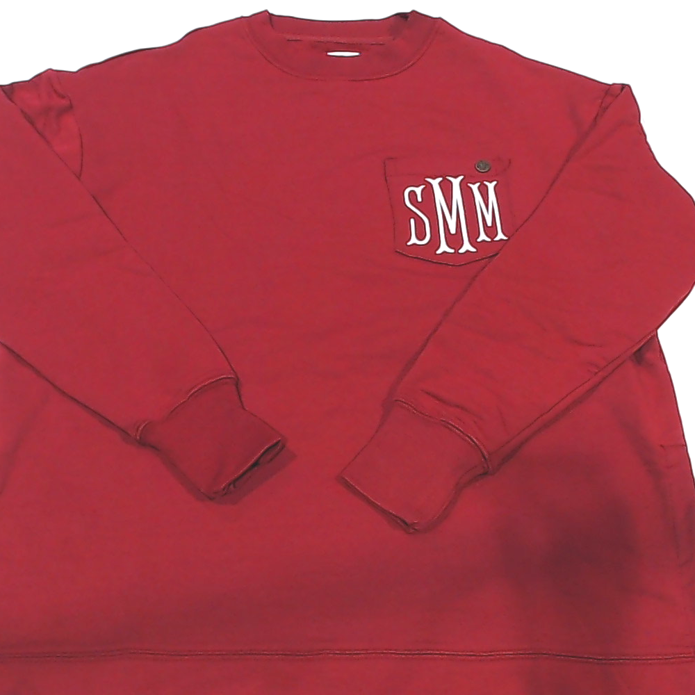 BLOOPER CLOTHING: Monogrammed Crewneck Sweatshirt