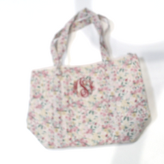 BLOOPER BAG: Personalized Quilted Tote Bag