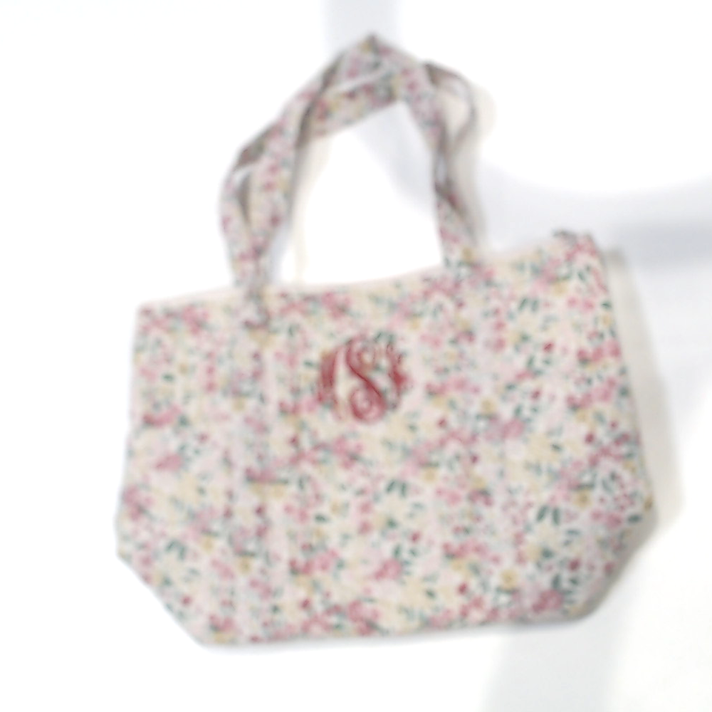 BLOOPER BAG: Personalized Quilted Tote Bag
