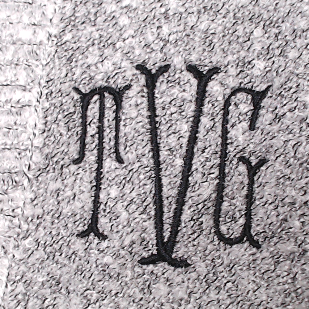BLOOPER CLOTHING: Monogrammed Cardigan
