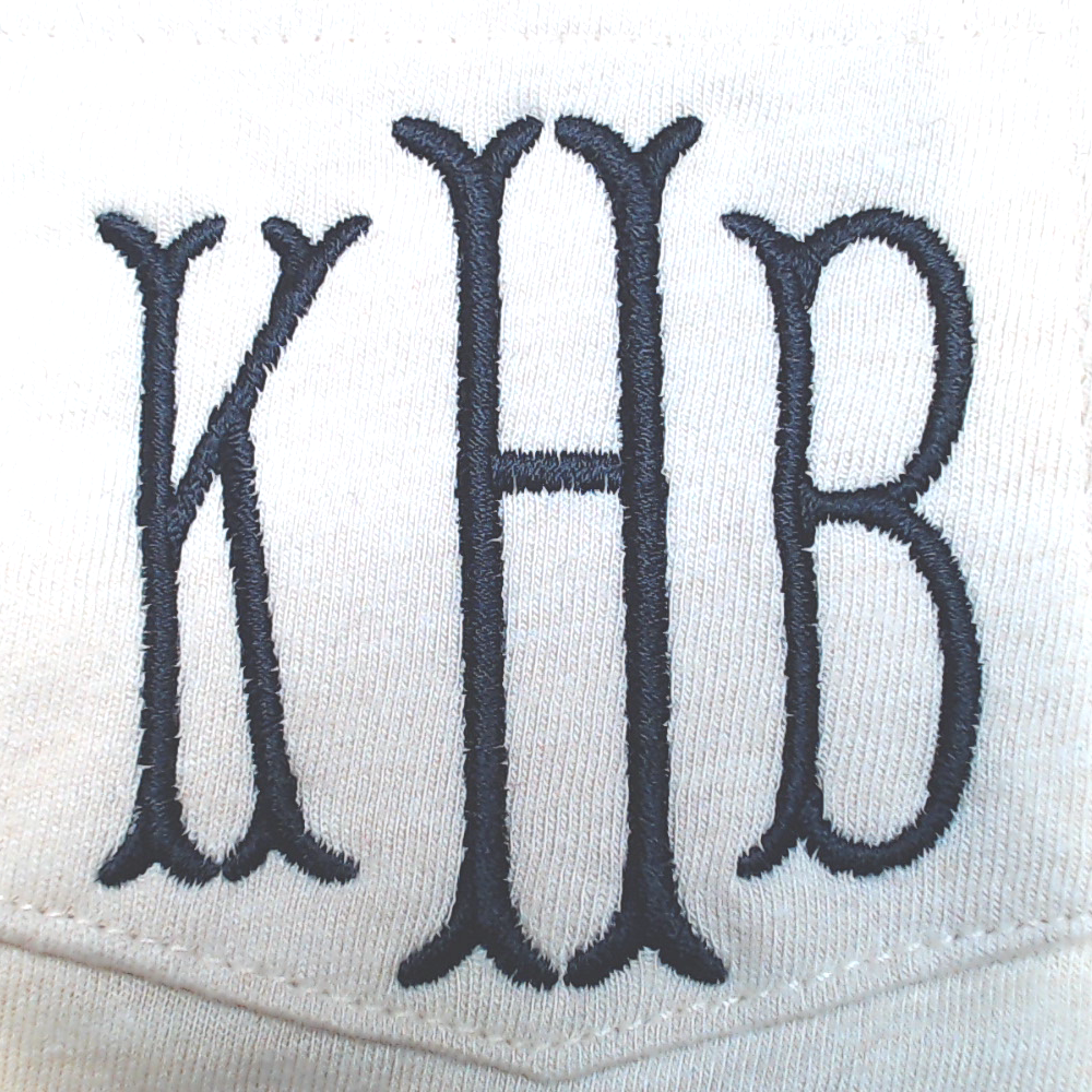 BLOOPER KIDS: Monogrammed Kids Long Sleeve Shirt