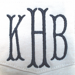 BLOOPER KIDS: Monogrammed Kids Long Sleeve Shirt