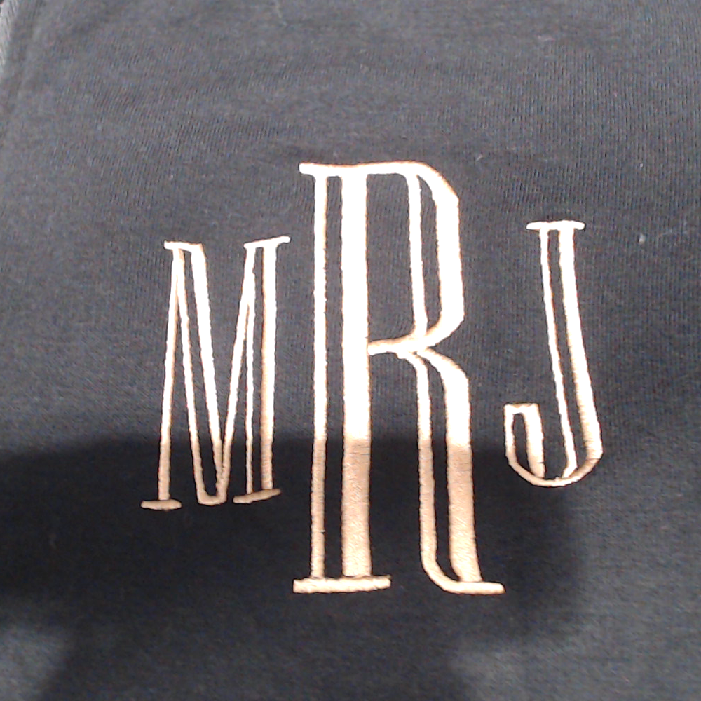 BLOOPER CLOTHING: Monogrammed Quarter Zip Pullover