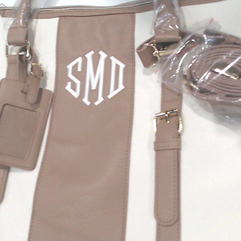 BLOOPER BAG: Monogrammed Weekender Bag - Promotional