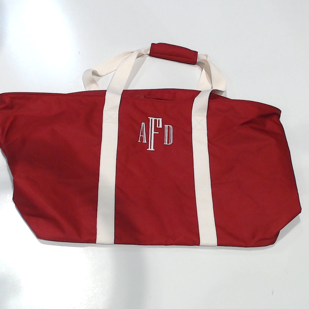 BLOOPER BAG: Monogrammed Extra Large Tote Bag