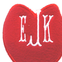 BLOOPER SHOES: Monogrammed Slippers