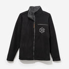 Monogrammed Field Fleece Jacket | Black