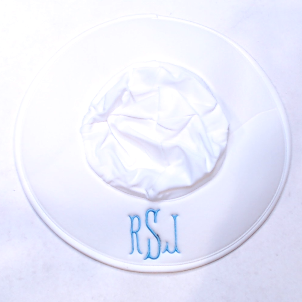 BLOOPER KIDS: Monogrammed Baby Sun Hat