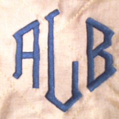 BLOOPER CLOTHING: Monogrammed Reversible Vest