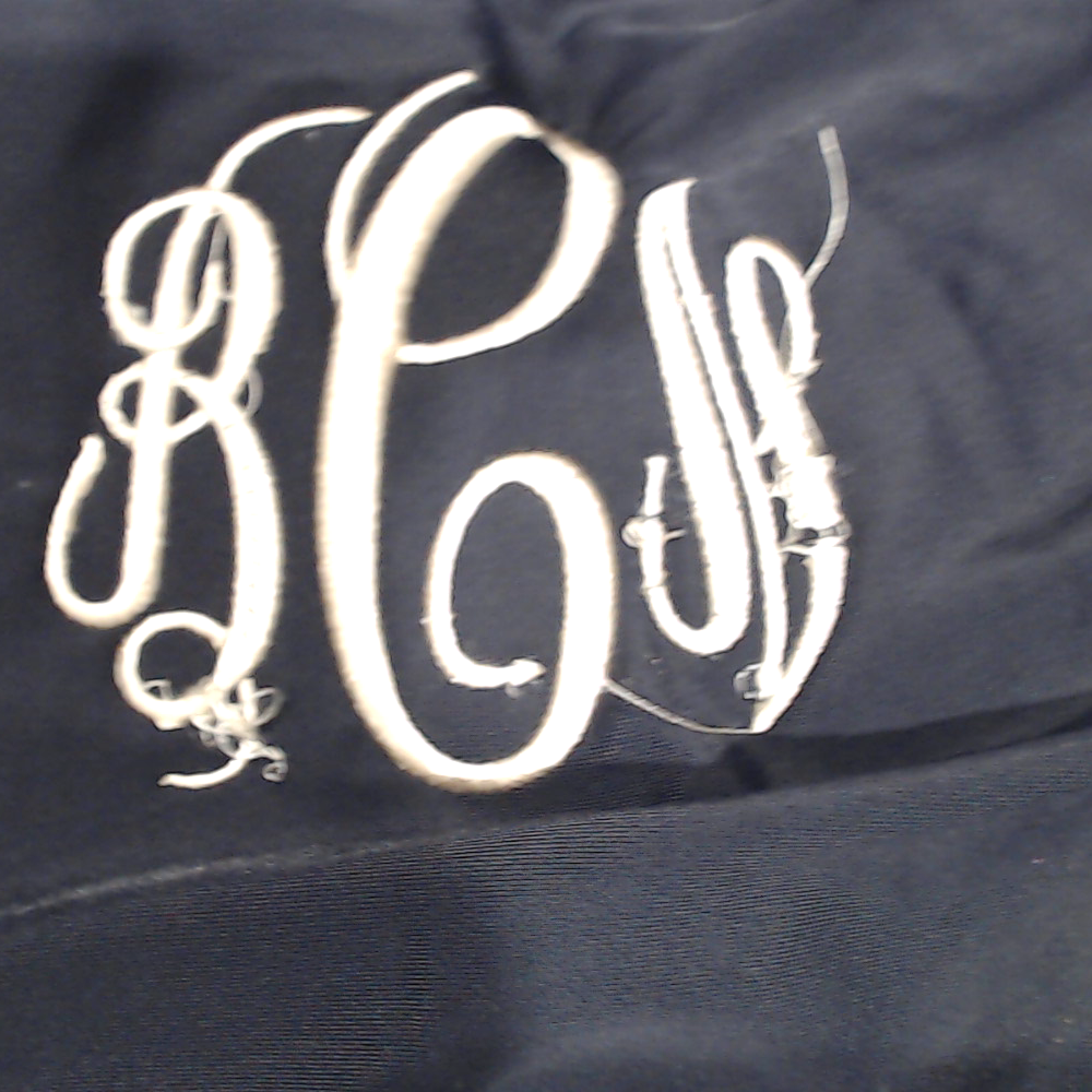 BLOOPER SWIM: Monogrammed One Piece Bathing Suit